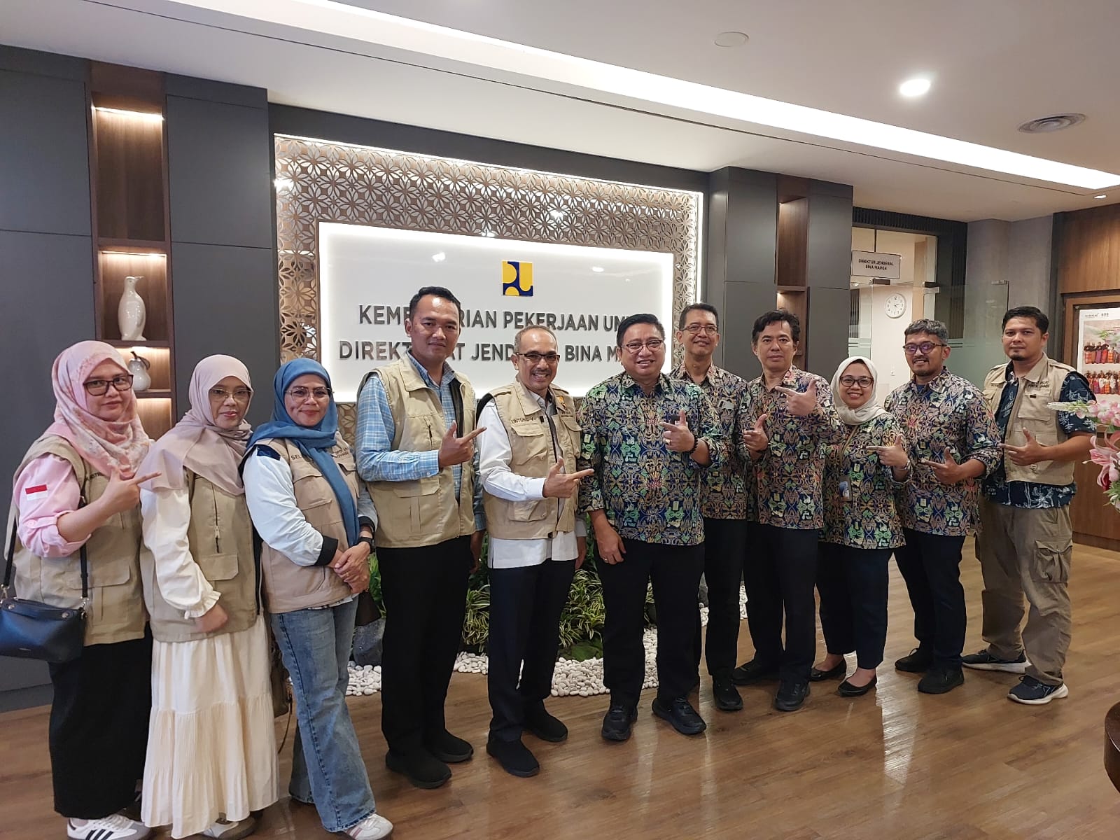 KUNJUNGAN KERJA FGD PKB DPD IALKI PROVINSI JAMBI KE DIREKTORAT KEPATUHAN INTERNAL BINA MARGA DI JAKARTA